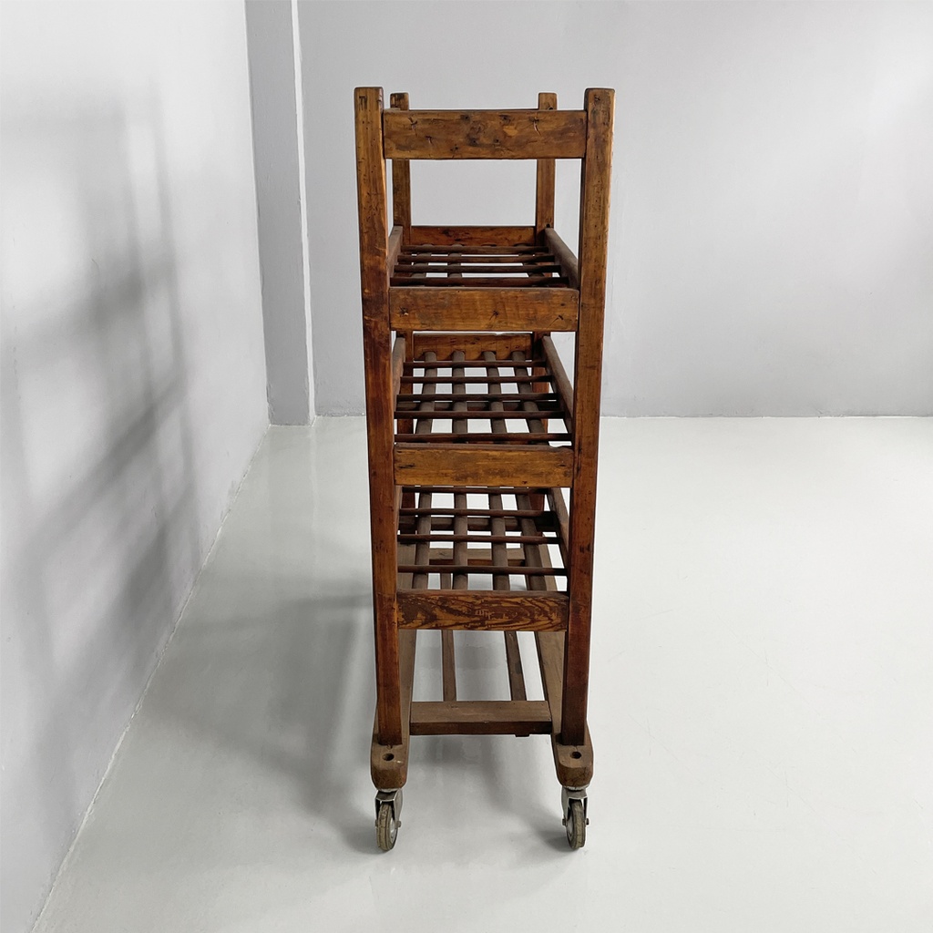 Carrello in legno, 1920 ca.