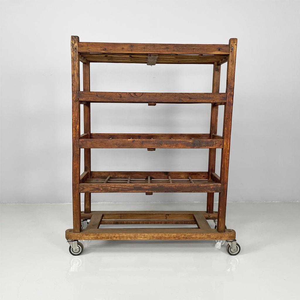 Carrello in legno, 1920 ca.