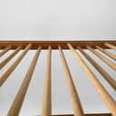 Carrello in legno e metallo verde, 1920 ca.