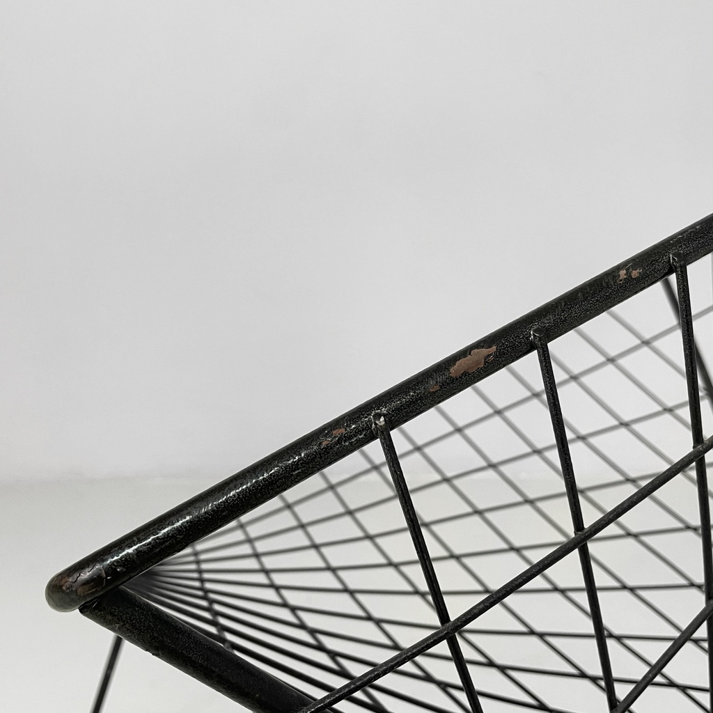 Poltrone in metallo nero, 1990 ca.