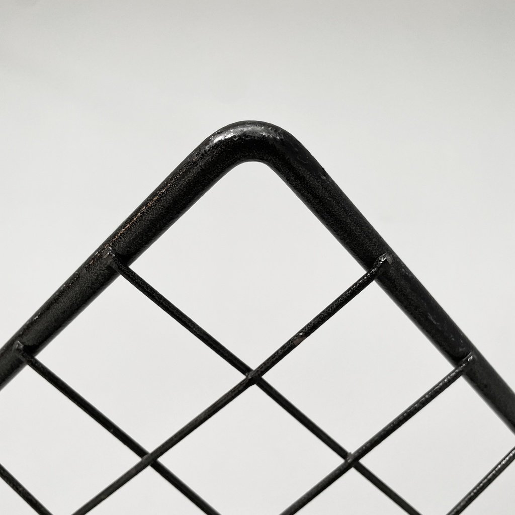 Poltrone in metallo nero, 1990 ca.