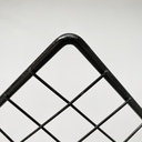 Poltrone in metallo nero, 1990 ca.