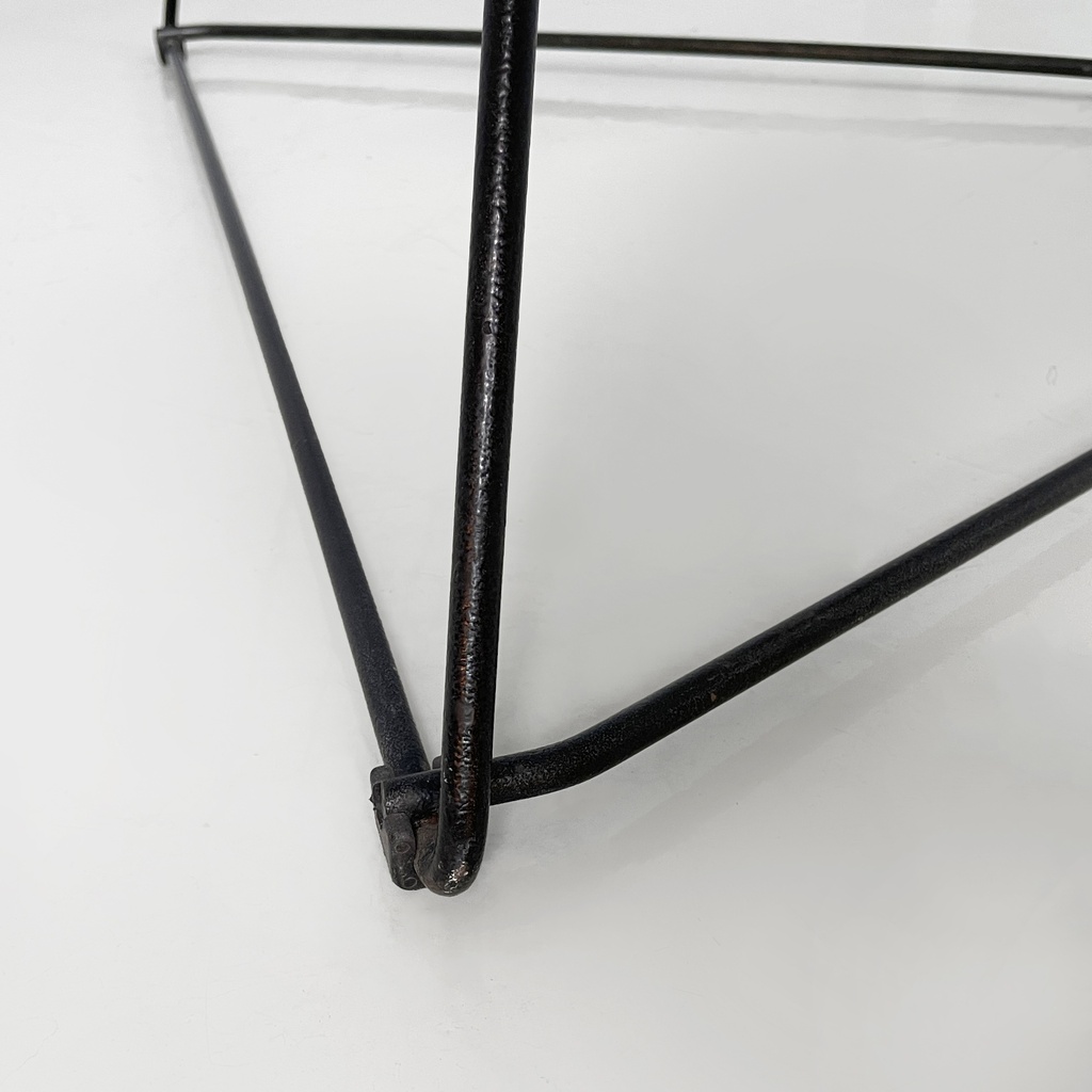 Poltrone in metallo nero, 1990 ca.