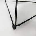 Poltrone in metallo nero, 1990 ca.