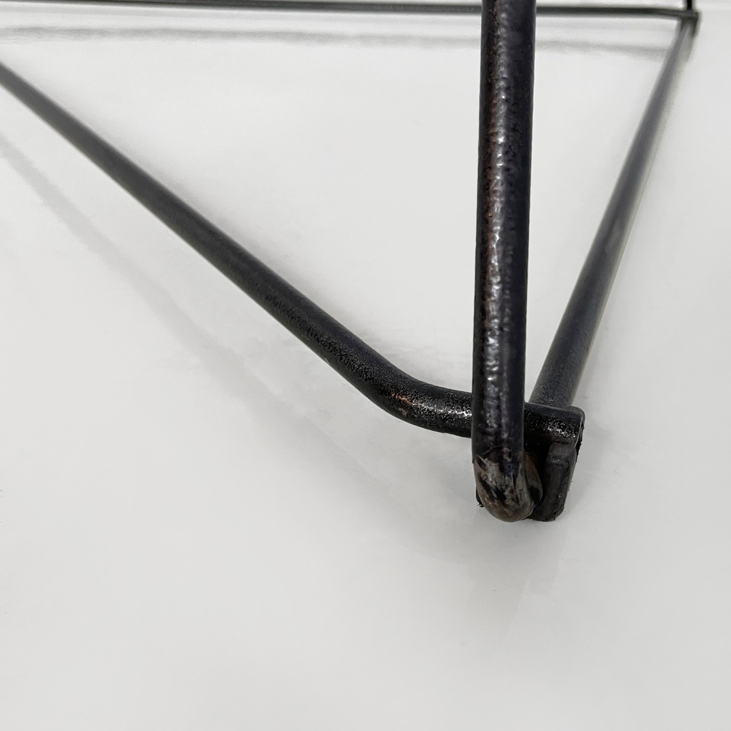 Poltrone in metallo nero, 1990 ca.