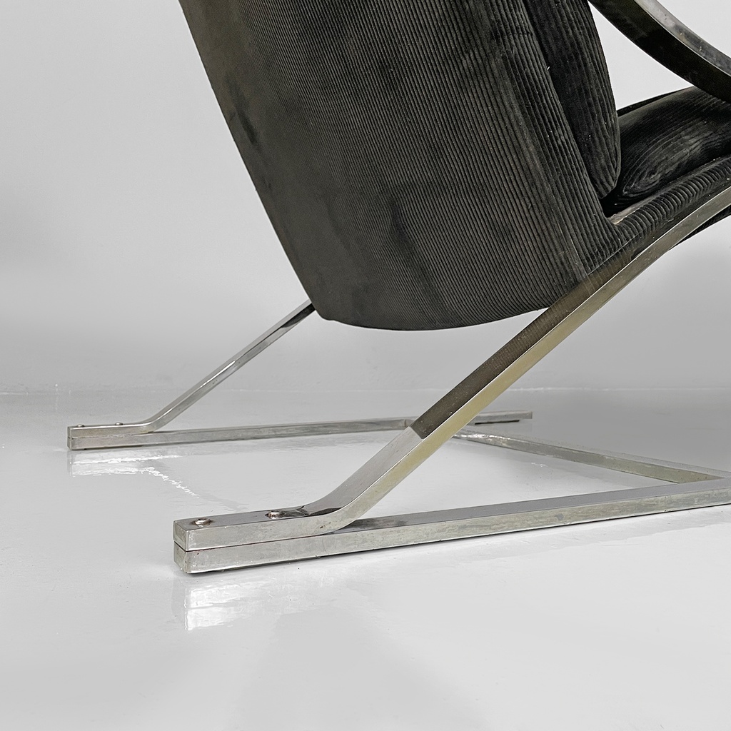 Poltrone Zeta di Paul Tuttle per Strassle International, 1970 ca.