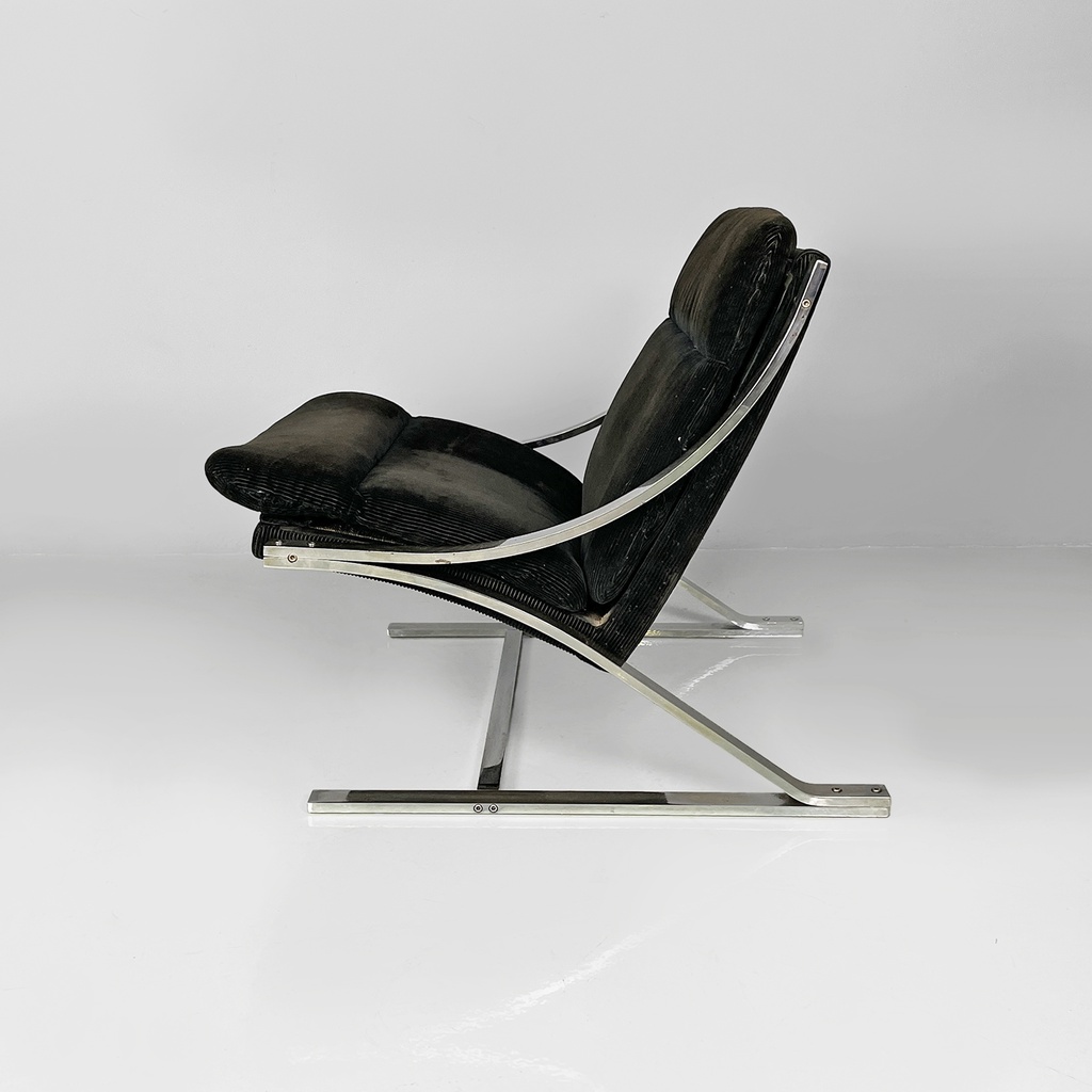 Poltrone Zeta di Paul Tuttle per Strassle International, 1970 ca.