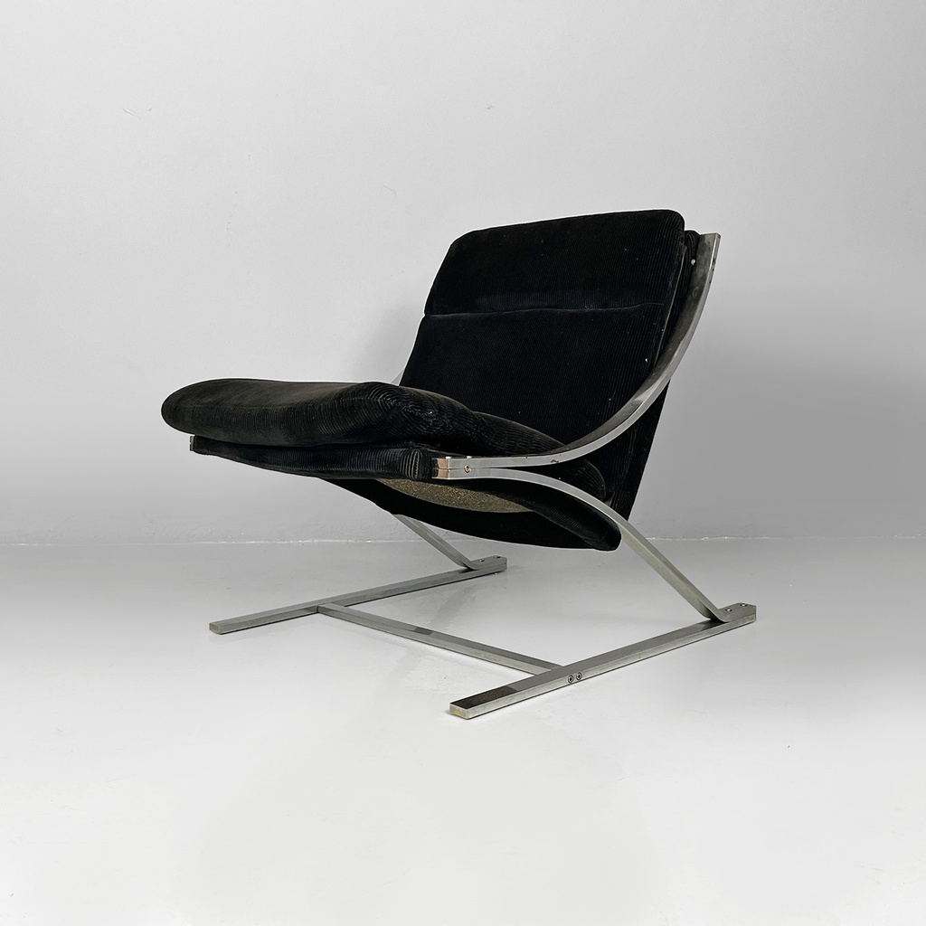 Poltrone Zeta di Paul Tuttle per Strassle International, 1970 ca.