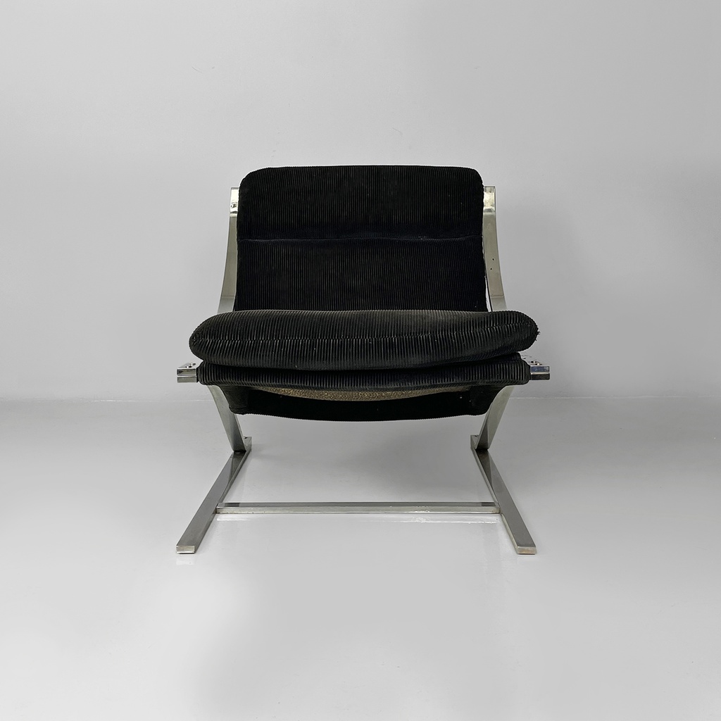 Poltrone Zeta di Paul Tuttle per Strassle International, 1970 ca.