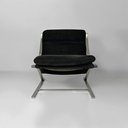 Poltrone Zeta di Paul Tuttle per Strassle International, 1970 ca.