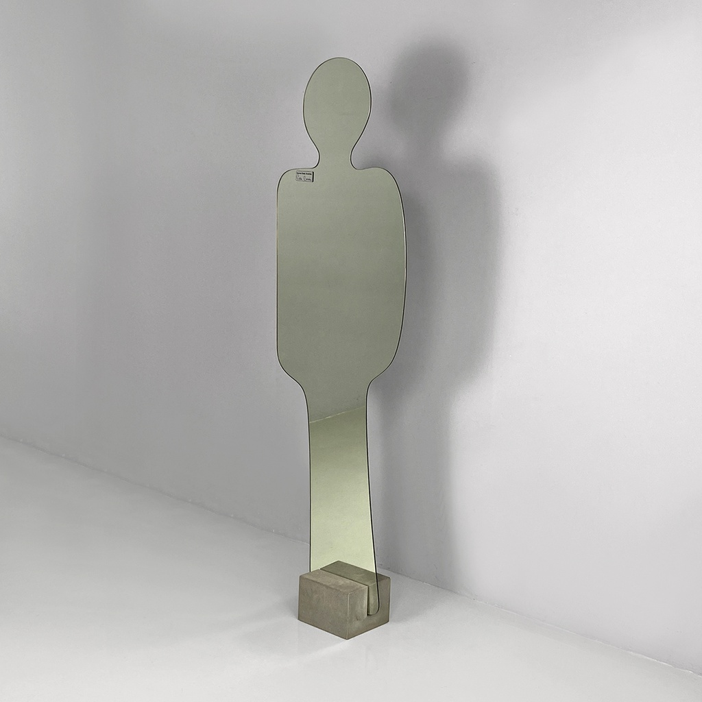 Specchio da terra Narciso di Pierre Cardin per Acerbis, 1980 ca.