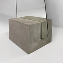 Specchio da terra Narciso di Pierre Cardin per Acerbis, 1980 ca.