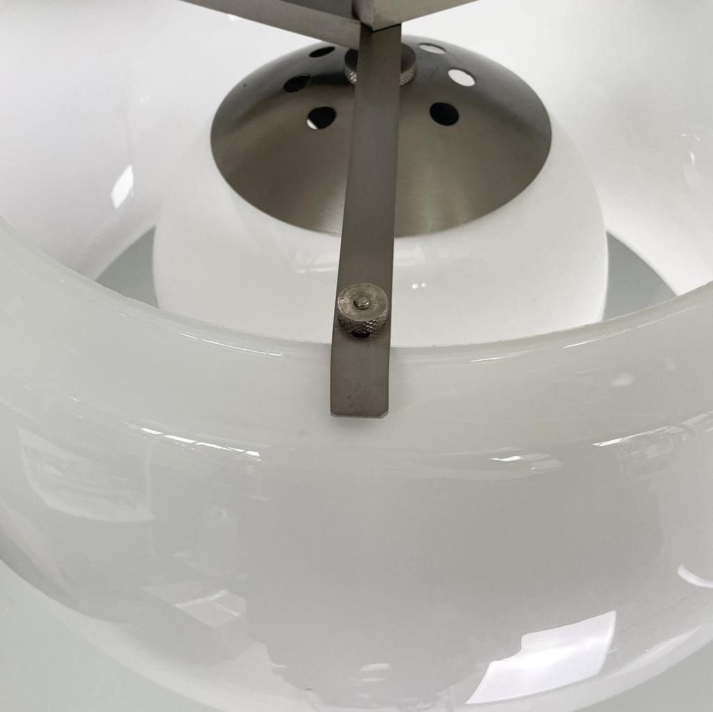 Lampadario Pentaclinio di Vico Magistretti per Artemide, 1970 ca.