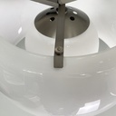 Lampadario Pentaclinio di Vico Magistretti per Artemide, 1970 ca.