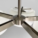 Lampadario Pentaclinio di Vico Magistretti per Artemide, 1970 ca.