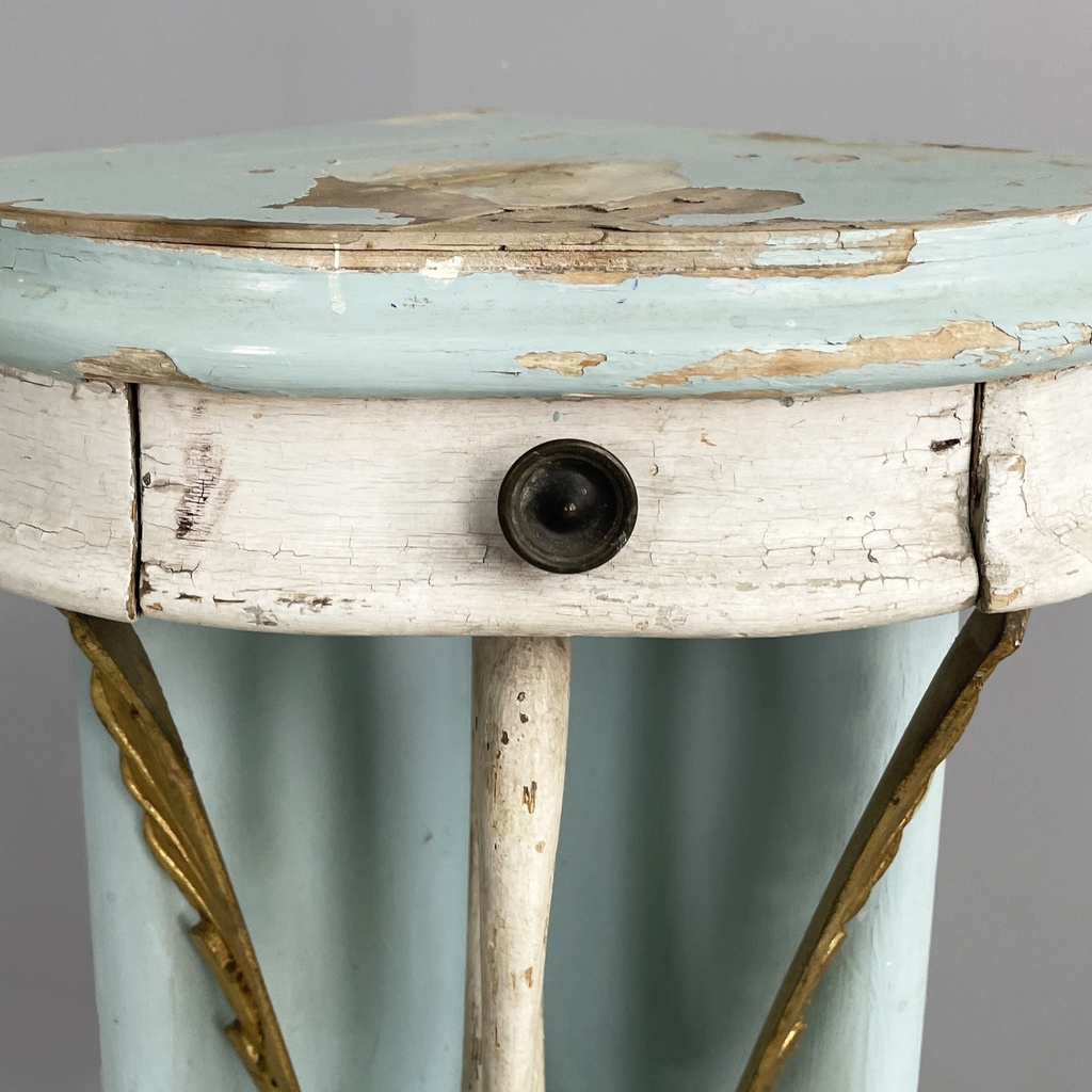 Consolle angolare in legno, 1940 ca.