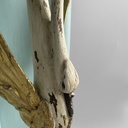 Consolle angolare in legno, 1940 ca.