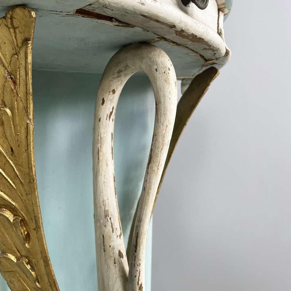 Consolle angolare in legno, 1940 ca.