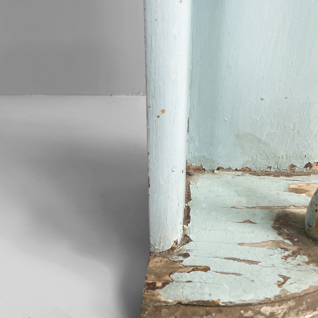 Consolle angolare in legno, 1940 ca.