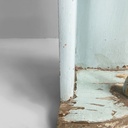 Consolle angolare in legno, 1940 ca.