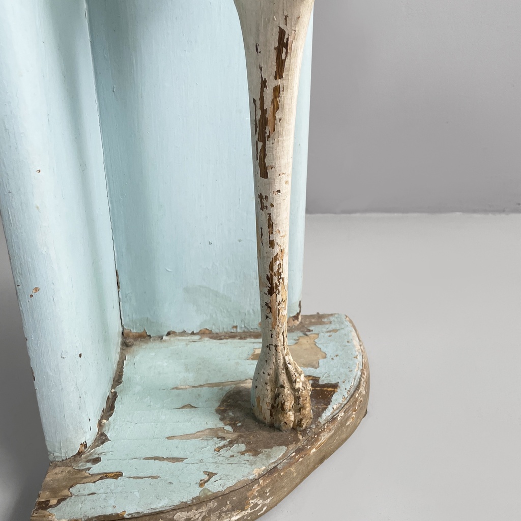 Consolle angolare in legno, 1940 ca.