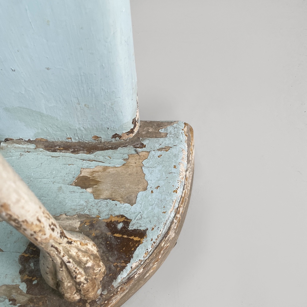 Consolle angolare in legno, 1940 ca.