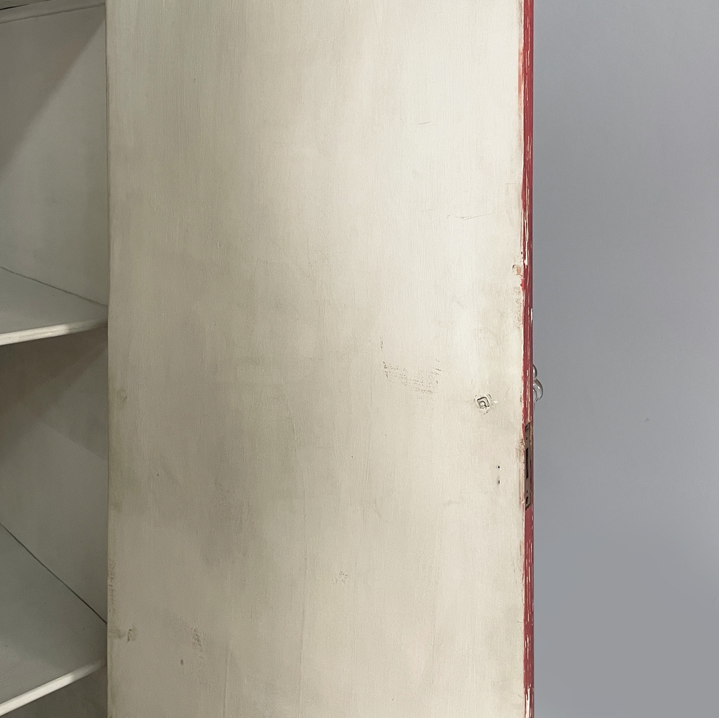 Armadio in legno con maniglie in vetro di Murano, 1930 ca.