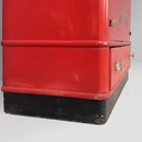 Armadio in legno con maniglie in vetro di Murano, 1930 ca.