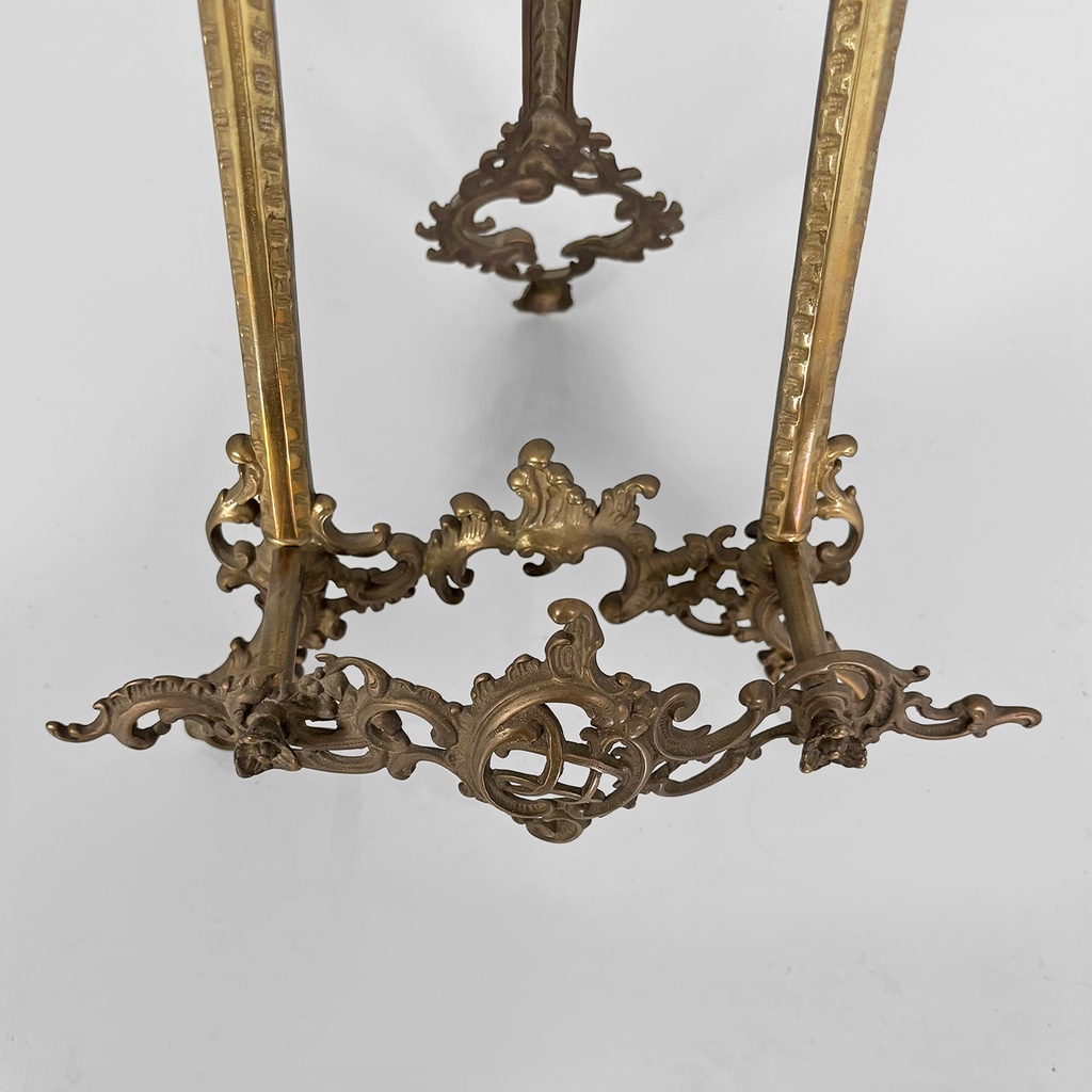 Cavalletto da tavolo in bronzo, 1950 ca.