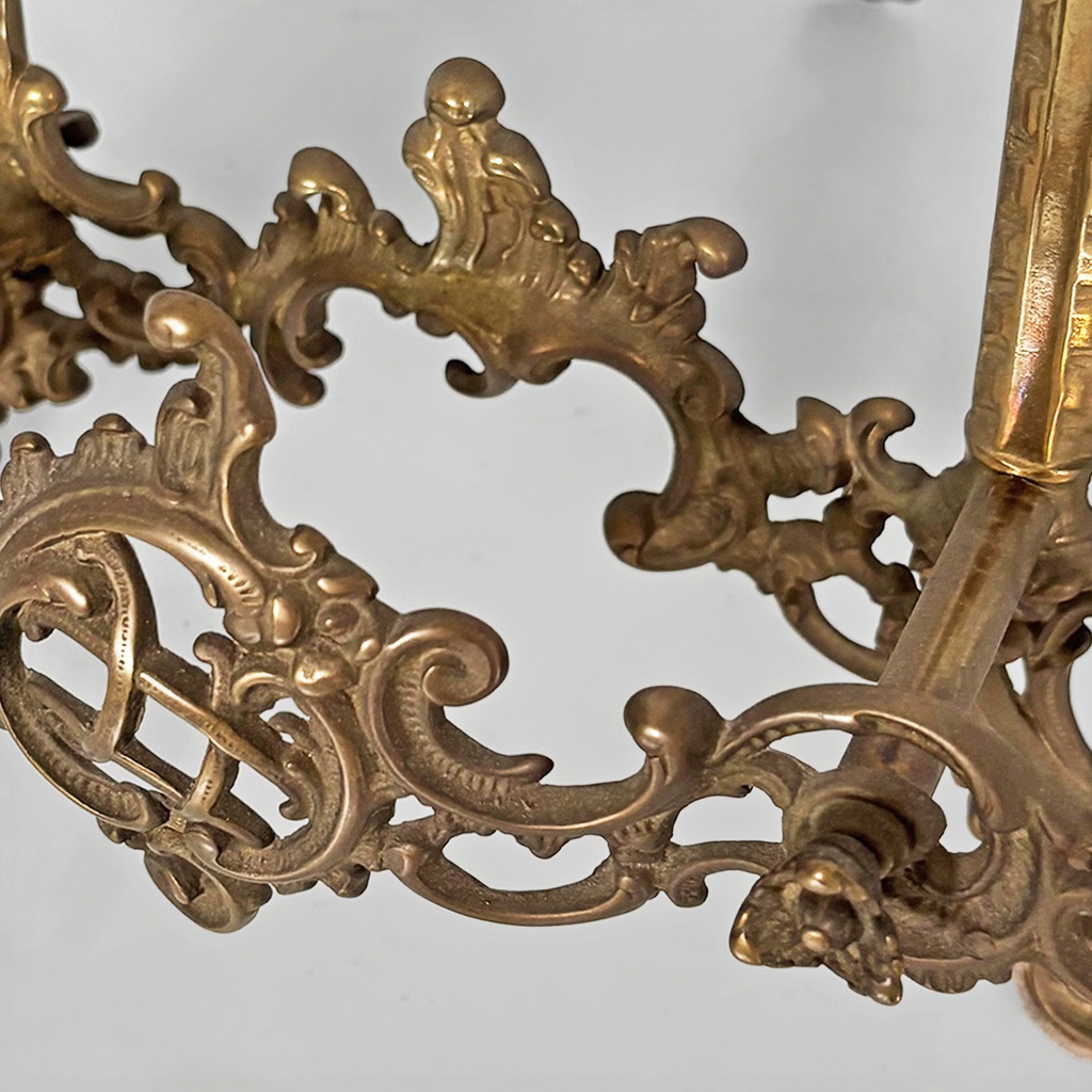 Cavalletto da tavolo in bronzo, 1950 ca.