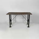 Consolle in legno e ghisa, 1800 ca.