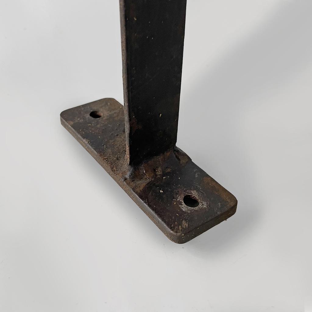 Consolle in legno e ghisa, 1800 ca.