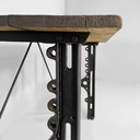 Consolle in legno e ghisa, 1800 ca.