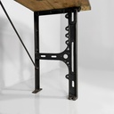 Consolle in legno e ghisa, 1800 ca.