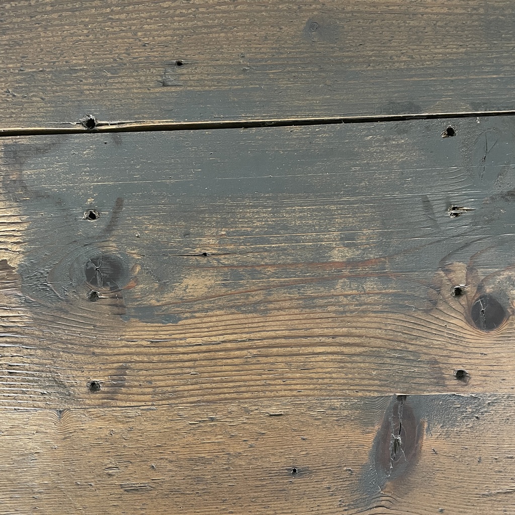 Consolle in legno e ghisa, 1800 ca.