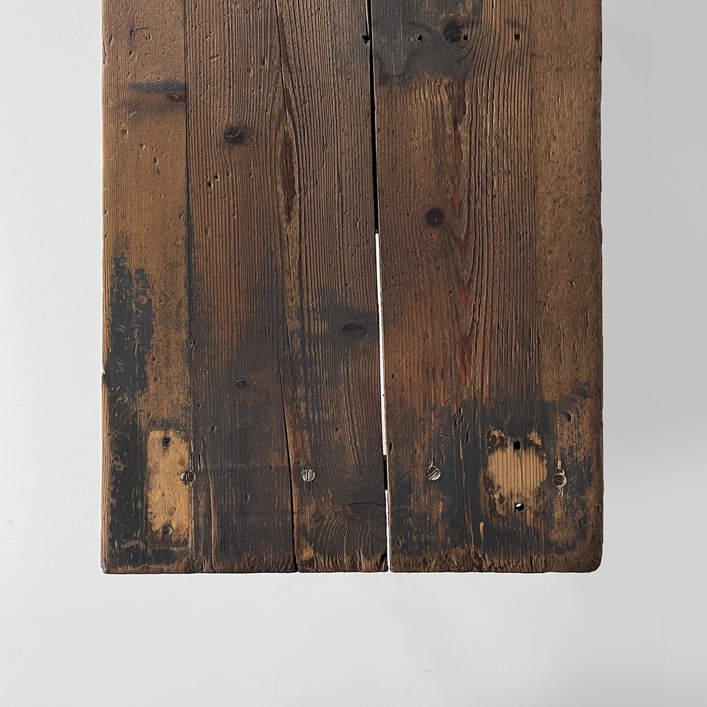 Consolle in legno e ghisa, 1800 ca.