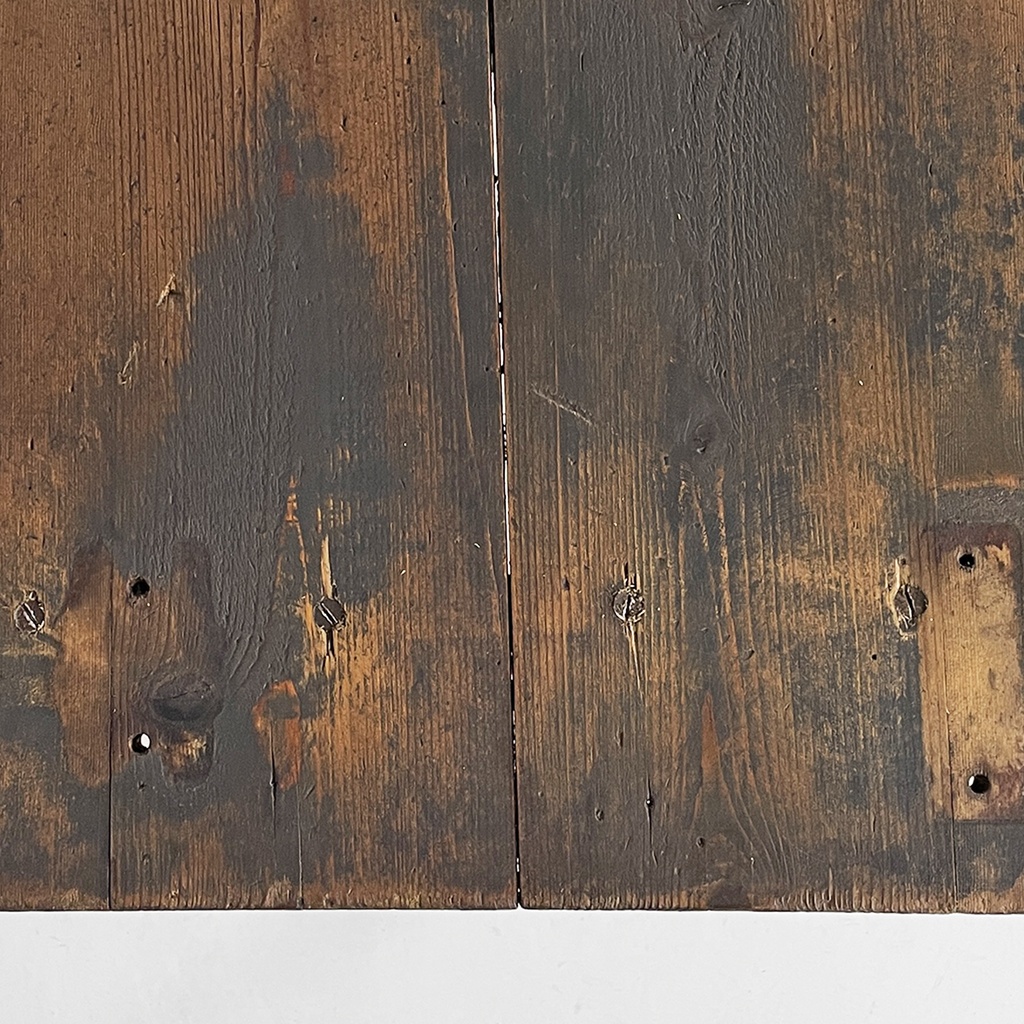 Consolle in legno e ghisa, 1800 ca.