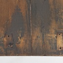 Consolle in legno e ghisa, 1800 ca.