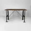 Consolle in legno e ghisa, 1800 ca.