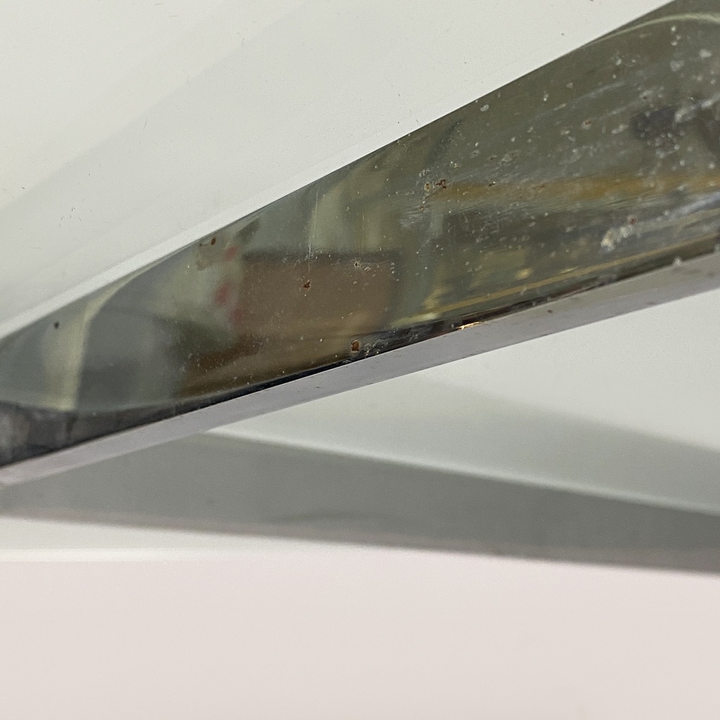 Tavolo da caffè Barcelona di Mies Van der Rohe per Knoll, 1970 ca.