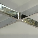 Tavolo da caffè Barcelona di Mies Van der Rohe per Knoll, 1970 ca.