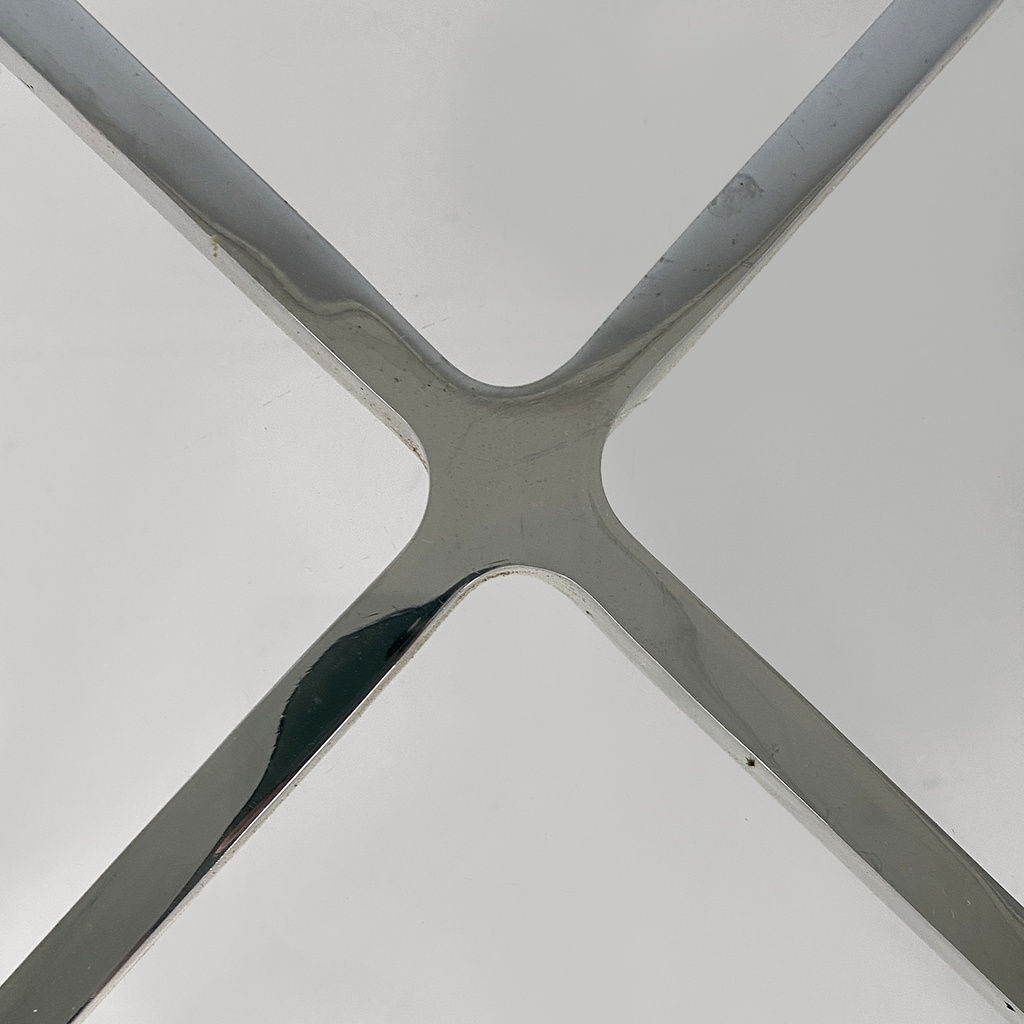 Tavolo da caffè Barcelona di Mies Van der Rohe per Knoll, 1970 ca.