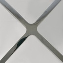 Tavolo da caffè Barcelona di Mies Van der Rohe per Knoll, 1970 ca.