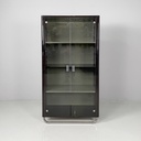 Armadio in legno laccato nero, 1970 ca.