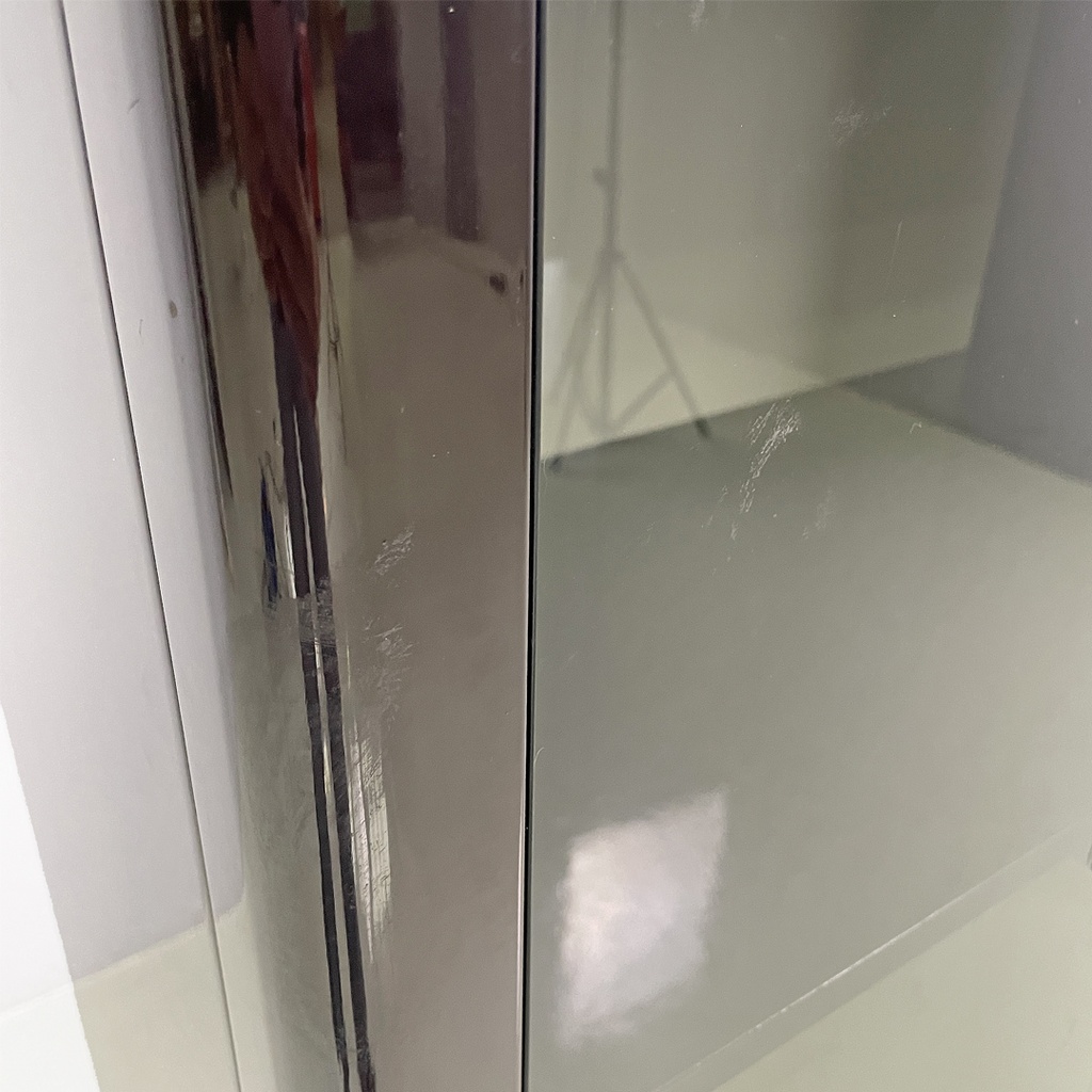 Armadio in legno laccato nero, 1970 ca.