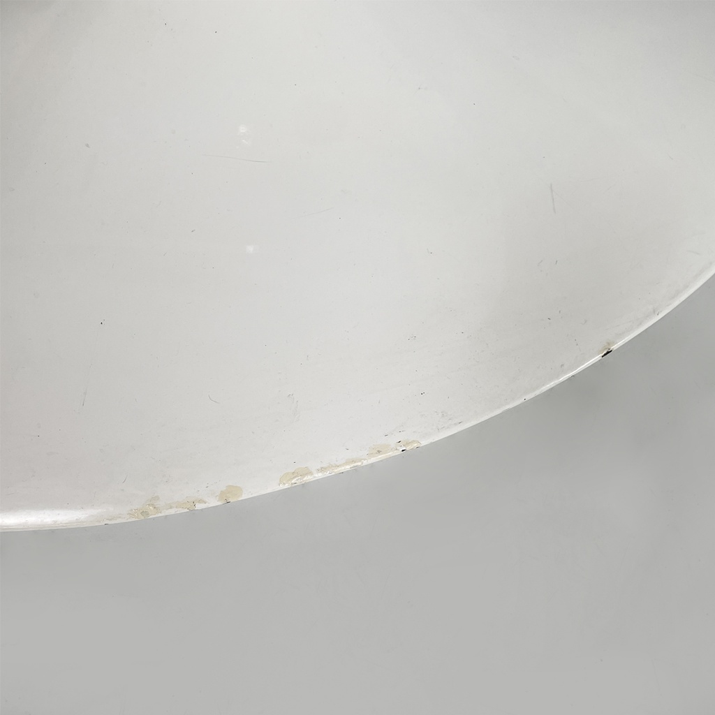 Tavolo da pranzo in legno e metallo, 1970 ca. 