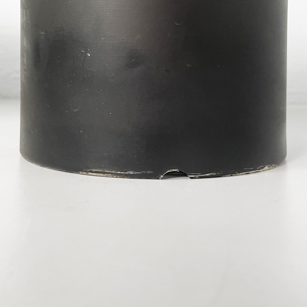 Applique in vetro opalino e metallo nero, 1950 ca.