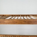 Carrello in legno e metallo verde, 1920 ca.