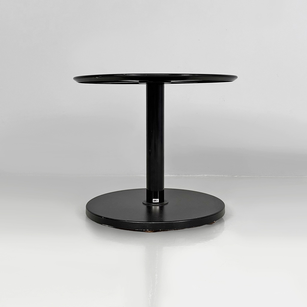 Tavolo da caffè tondo di Forme e Funzioni per Airon, 1980 ca.