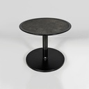 Tavolo da caffè tondo di Forme e Funzioni per Airon, 1980 ca.